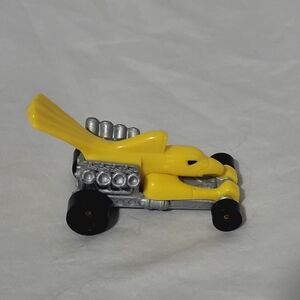 Mcdonalds Yellow Bold Eagle Hot Wheels Toy Car